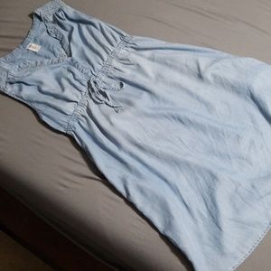 Denim Maternity Dress